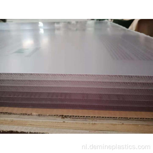 Perspex plaat massief polycarbonaat plaat 10mm